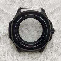Boîtier de montre en acier inoxydable 39 mm avec verre saphir, fond et dos transparents pour mouvement NH35/NH36/NH70, étanche