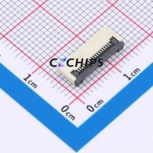 XW0520012-180R-001 FFC/<b>FPC</b> Connector SMD,P=0.5mm,Horizontal Mount Connector Flip Cover Type Bottom Contact 18P 0.5mm - Product Image 1