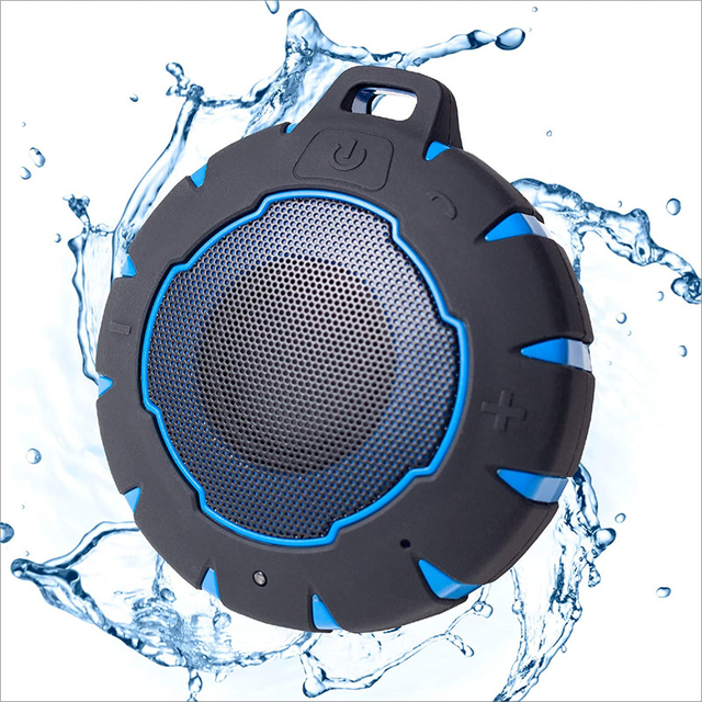 Factory Cheap Price Outdoor Mini Wireless Bluetooth Stereo Portable Speaker Hand Free Calling IPX7 Waterproof Led Light Speaker