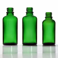 SPG 100ml Ambre Clair Bleu Verre Bouteille D'huile Essentielle Flacons compte-gouttes Distributeurs