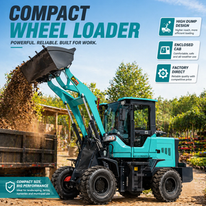 Envío Gratis: Cargadora Compacta con Diseño de Descarga Alta y Cabina Cerrada para Trabajos de Jardinería, Viveros y Manipulación de Materiales Municipales - Product Image 1