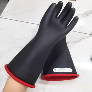 Bottes et gants diélectriques en caoutchouc électriques certifiés CE haute tension classe 1 - Product Image 5