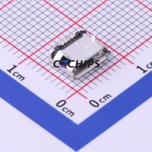 MU-103-ACY59 USB Connector SMD Connector ( Connector Type: Micro-B )( Protocol Standard: USB 2.0 )( Gender: Female ) - Product Image 1