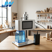 Mesin Printer Laser Mini DIY untuk Logam, Kulit, Kayu, Kaca, Plastik, Kertas, Printer Produksi Laser 5W, Mesin Pengukir Laser