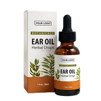 Formule Apaisante Huile Naturelle à Base de Plantes pour l'Élimination du Cérumen et Gouttes Contre les Douleurs Auriculaires – Apaise et Conforte les Oreilles
