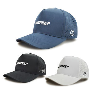 Gorra Trucker Deportiva de 5 Paneles, Transpirable, con Perforaciones Láser, Impermeable, para Correr, Playa, Uso Casual - Product Image 1