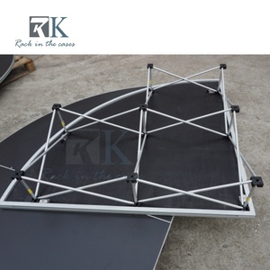 Wholesale Customized <b>Stage</b> Easy installation <b>Stage</b> <b>Platform</b> Black Aluminum Alloy Outdoor Event Wedding <b>Stage</b> - Product Image 6