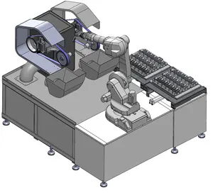 Tangan Robot produksi otomatis penggiling berbagai pabrik