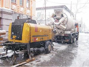 Pompe à béton montée sur remorque HBT4008C-5I fabriquée en Chine - Product Image 6