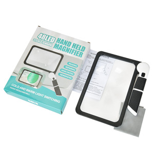 48 LED Durable Plastic Elderly Friendly Handheld Magnifier for Coin Collecting - Product Image 3