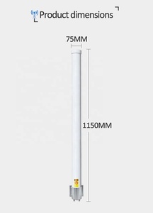 Antenne Wi-Fi double bande 2,4 GHz/5,8 GHz 10dBi en fibre de verre pour extérieur, longue portée 50 m, pour réseau sans fil CW-20240425102 – Prix usine - Product Image 5