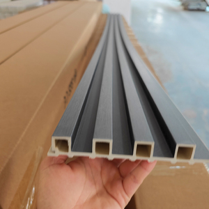 Foju Great Wall Board WPC Superieure Kwaliteit Goede Prijs Binnen- en Buitengebruik Houtlook Eenvoudige Installatie WPC Wandpaneel - Product Image 1