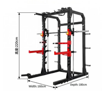 Rack de musculation complet avec banc de presse et support triceps en acier Q235 pour usage domestique et commercial