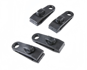 Clips <span class=keywords><strong>de</strong></span> bâche en plastique multi-usages pour tentes d'extérieur, légers, coupe-vent, réglables, en nylon - Product Image 1