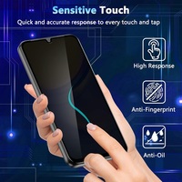Pelindung layar Privasi untuk Samsung M10 M20 M30 M40 M50 M31 M14 M54 tidak ada gelembung Anti-spy pelindung kaca Tempered