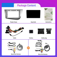 Pour SEAT LEON 2005-2012 LHD 9 pouces QLED écran Headunit dispositif Double 2 Din voiture stéréo GPS Navigation Android autoradio