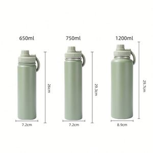 32OZ Wide Mouth Magnetic <b>Bottle</b> Stainless Steel Vacuum <b>Flask</b> Insulated Water <b>Bottle</b> with Mobile Phone Holder for Gym - Product Image 3