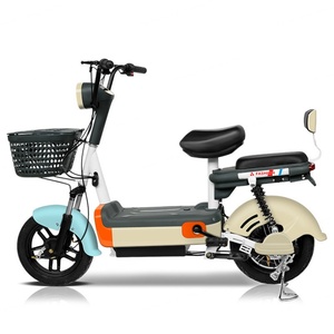 Vélo électrique avec moteur sans balais 350W, batterie au plomb portable 48V12A, cadre en acier, vélo électrique pour femmes, scooter électrique - Product Image 3