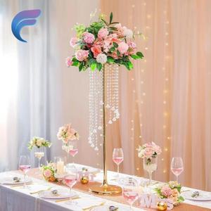 Accesorios DE BODA Adornos Guía de carretera Jarrón de hierro galvanizado Centros de mesa Soporte de flores moderno de alta calidad - Product Image 6