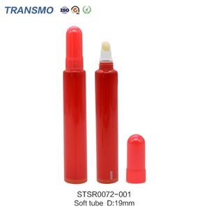 Tube souple personnalisé en PE pour huile à lèvres avec bouchon à vis, applicateur cosmétique pour gloss et baume à lèvres - Product Image 3