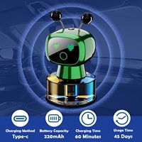 Cadeau promotionnel Robot Rechargeable De Luxe Intelligent Automatique Désodorisant Diffuseur De Voiture Placement De Tableau De Bord