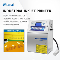 Impresora de Inyección de Tinta CIJ con Tinta UV, Máquina de Codificación Continua Industrial, Impresión Automática de Fecha de Caducidad, Número de Serie y Código de Barras, 150m/min