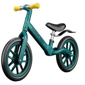 工厂提供婴儿车12英寸婴儿自行车新材料儿童平衡自行车尼龙玻璃纤维踏板车