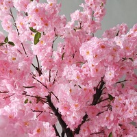Décoration de scène artificielle de confiance d'arbre de fleur de cerisier d'intérieur de haute qualité pour le mariage de remise des diplômes de Noël du nouvel an chinois