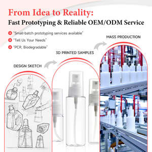 Özelleştirilebilir PET plastik nem su ince sis püskürtücü cial yağ su sökücü parfüm Toner sprey şişe ile - Product Image 3