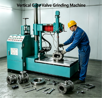 Machine de réparation et d'affûtage de sièges de vannes verticales pour vannes industrielles