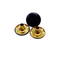 Offre Spéciale mode or Rivet métal boutons 10mm dôme Cap Rivets pour cuir bagage sac décoration matériel