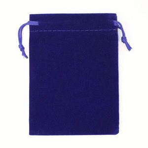 Sac en velours avec cordon de serrage, pochette cadeau, emballage en tissu coloré, mini sacs à bijoux pour l'emballage - Product Image 5