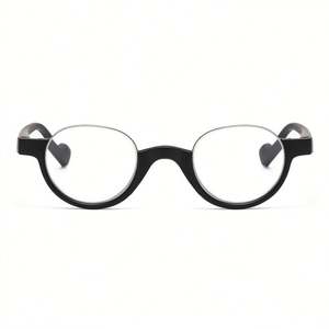 Gafas de Lectura Redondas con Logotipo Personalizado, Montura Pequeña de Alta Definición, Moda 2025, para Presbicia, Unisex - Product Image 4