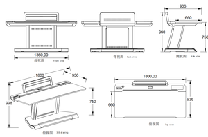 Mobiliario WuBang al por Mayor para Sala de Operaciones de Emergencia, Mesas de Consola y Escritorios Modulares para Sala de Control de CCTV con Servicio Profesional - Product Image 5