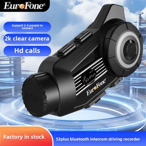 Équipement de cyclisme et <span class=keywords><strong>casque</strong></span> de <span class=keywords><strong>moto</strong></span> sans fil tout-en-un pour <span class=keywords><strong>casque</strong></span> Bluetooth avec fonction d'interphone de <span class=keywords><strong>caméra</strong></span> HD - Product Image 5