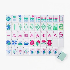 Mahjong in Acrilico a Quattro Strati Personalizzato, Tessere Americane Intagliate per Giochi di Scacchi, Vendita all'Ingrosso - Product Image 2