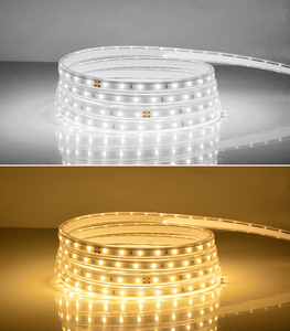 Chất Lượng Cao AC 110V 220V <span class=keywords><strong>LED</strong></span> Strip Lights 2835SMD 120LEDs/M Linh Hoạt Đèn Ngoài Trời Không Thấm Nước <span class=keywords><strong>LED</strong></span> <span class=keywords><strong>Tape</strong></span> Với EU/US Cắm Điện - Product Image 3