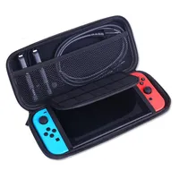 Étui de protection de voyage grande capacité résistant à l'eau avec fermeture éclair pour Nintendo Switch/OLED en EVA