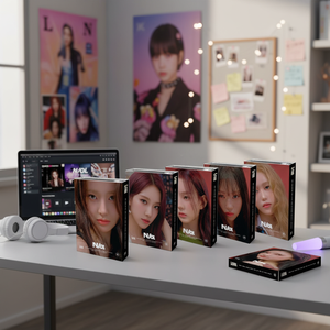 Mini álbum de K-Pop de la serie "NFC_Nemo Ver." Mini póster y folleto de tarjeta manual con fotos Publicación electrónica - Product Image 3