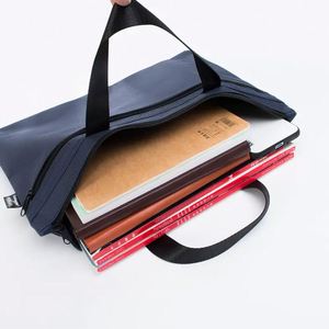 Printing Custom Multi-color Personalized 15 Inches Laptop Bag for Men Lightweight Business <b>Briefcase</b> Oxford Cloth Document Pouch - Product Image 5