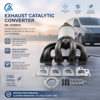 Convertisseur catalytique compatible avec Opel Combo 1.6 CNG 16V Meriva 1.6 16V 13105075