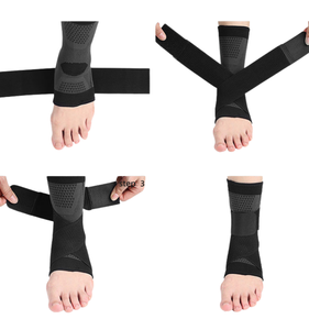 Sangle de compression pour cheville, support de cheville, cheville de compression sportive, cheville tricotée respirante pour la course et la protection en extérieur - Product Image 3
