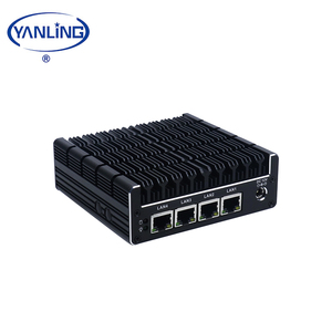 Pfsense firewall J3160 barebone mini pc 4 NIC Fanless firewall VPN server router - Product Image 3