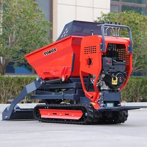 Mini-dumper TOROS à chenilles, livraison gratuite, <span class=keywords><strong>800</strong></span> kg, pour ferme et jardin, petit camion-benne sur chenilles - Product Image 2