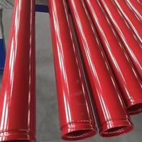 Tuyau en acier au carbone sans soudure revêtu d'époxy ASTM 6'' SCH10/SCH40/SCH80 avec revêtement interne et externe pour tube de sprinkler anti-incendie ISO 9001