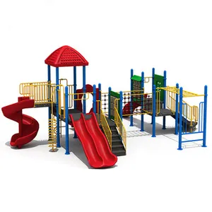 2020 Vasia Giá Rẻ Lớn Ngoài Trời Trẻ Em Playsets Sân Chơi Với <span class=keywords><strong>Slide</strong></span> Nhựa - Product Image 1