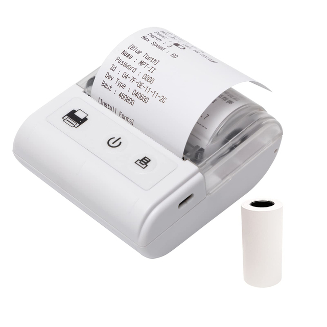 58mm Mini Pocket Wireless Handheld Portable Thermal POS Printer Ticket Printer Thermal Receipt Printer