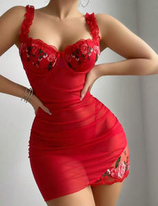 <span class=keywords><strong>Camicia</strong></span> <span class=keywords><strong>da</strong></span> <span class=keywords><strong>Notte</strong></span> Estiva Sexy <span class=keywords><strong>da</strong></span> Donna in Fibra di Poliestere Traspirante <span class=keywords><strong>Senza</strong></span> <span class=keywords><strong>Maniche</strong></span> con Logo Frontale - Completo per Servizio in Camera - Product Image 6