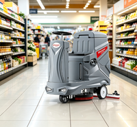 Autolaveuse Commerciale Entièrement Automatique à Batterie pour le Nettoyage des Sols de Propriétés, de Communautés, de Parkings et de Jardins