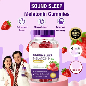 OEM sıcak satış Melatonin Gummies uyku sakızlı ayılar Melatonin sakızlı sağlık takviyesi Vegan - Product Image 3